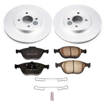 compare product Power Stop 02-04 Ford Focus Front Z17 Evolution Geomet Coated Brake Kit
