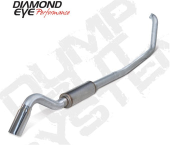 compare product Diamond Eye KIT 4in Turbo Back SGL AL: TURN DOWN 00-03 FORD 7.3L F250/F350
