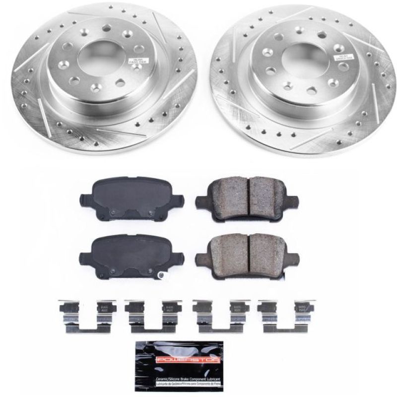 Power Stop 17 - 19 Buick LaCrosse Rear Z23 Evolution Sport Brake Kit - My Store