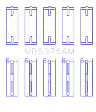 compare product King Engine Bearings Toyota 2Zzge (Size +0.50mm) Main Bearing Set