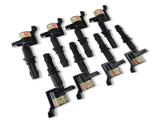 compare product Granatelli 08.5-10 Ford 4.6L/5.4L 3V OEM Coil Packs Replacements - Black (Set of 8)
