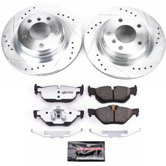 compare product Power Stop 11-13 BMW 328i Rear Z26 Street Warrior Brake Kit