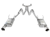 aFe MACHForce XP Cat - Back Exhaust 3in SS w/ Polished Tips 11 - 14 Ford Mustang GT V8 5.0L - My Store