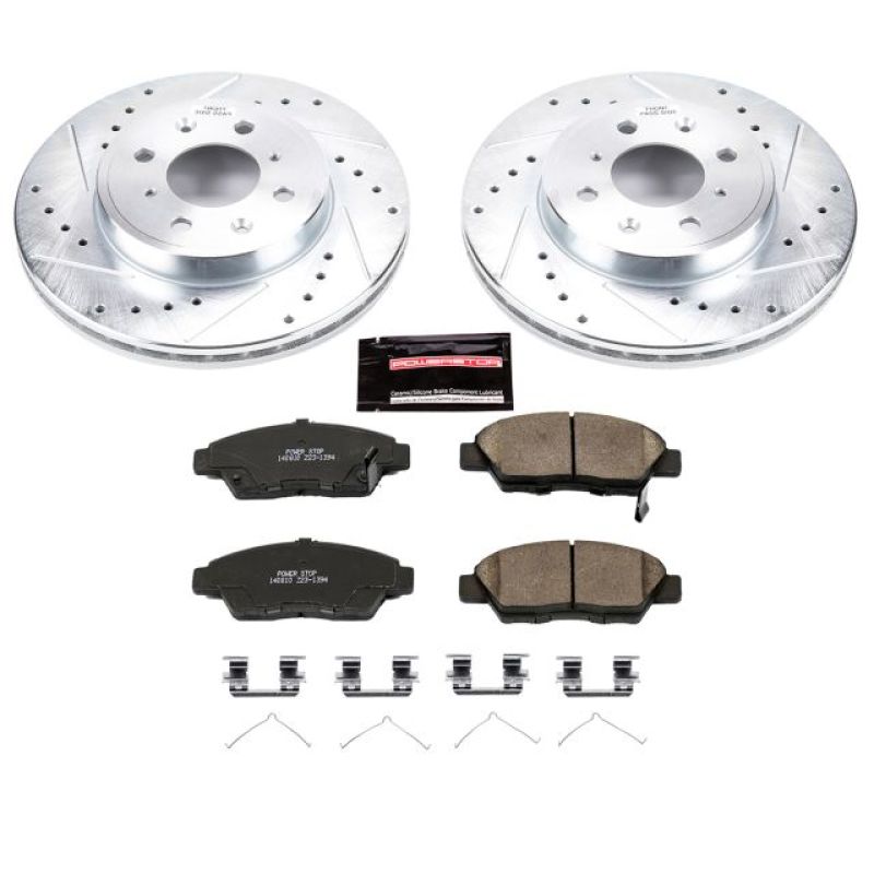 Power Stop 15 - 19 Honda Fit Front Z23 Evolution Sport Brake Kit - My Store