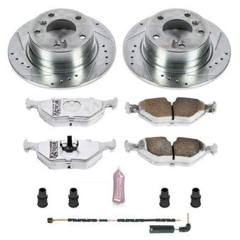 compare product Power Stop 03-05 BMW Z4 Rear Z26 Street Warrior Brake Kit