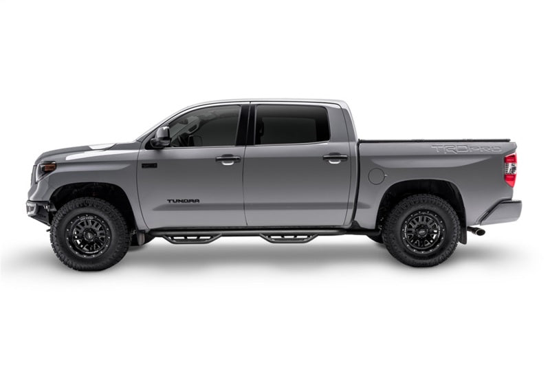 N - Fab Podium LG 07 - 13 Chevy - GMC 2500/3500 07 - 10 1500 Ext. Cab - Tex. Black - 3in - My Store