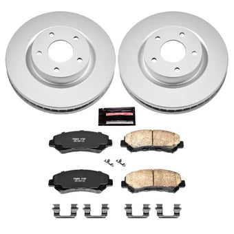 compare product Power Stop 08-14 Nissan Rogue Front Z17 Evolution Geomet Coated Brake Kit