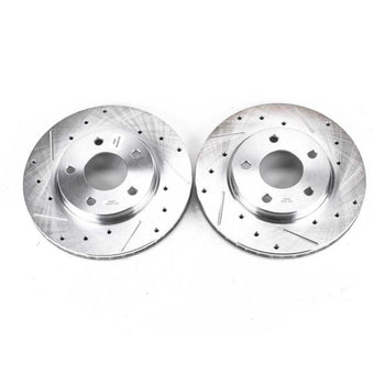 compare product Power Stop 07-12 Dodge Caliber Front Evolution Drilled & Slotted Rotors - Pair