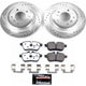Power Stop 11 - 16 BMW Z4 Rear Z26 Street Warrior Brake Kit - My Store