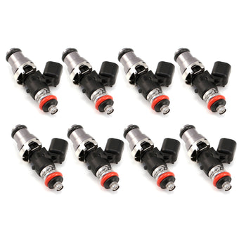 compare product Injector Dynamics 1340cc Injectors-48mm Length - 14mm Grey Top - 15mm (Orange) Low O-Ring (Set of 8)