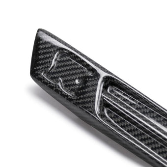 compare product Seibon 09-10 Nissan GTR R35 Carbon Fiber Fender Duct Logos (Pair)