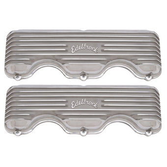 compare product Edelbrock Valve Cover Classic Series Chevrolet W 348/409 CI V8 Polshed