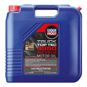 compare product LIQUI MOLY 20L Top Tec Truck 4350 Motor Oil SAE 5W30