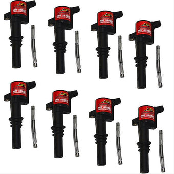compare product Granatelli 08.5-10 Ford 4.6L/5.4L 3V Hot Street Coil Packs = Black (Set of 8)