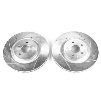 compare product Power Stop 12-20 Jeep Grand Cherokee Front Drilled & Slotted Rotor - Pair