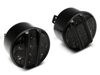 Raxiom 07 - 18 Jeep Wrangler JK Axial Series LED Front Turn Signals (Smoked) - My Store