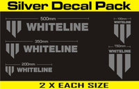 Whiteline Decal Kits 10 Pk Silver - My Store