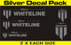 Whiteline Decal Kits 10 Pk Silver - My Store