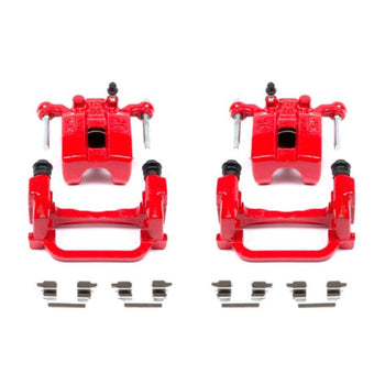 compare product Power Stop 05-08 Infiniti G35 Rear Red Calipers w/Brackets - Pair