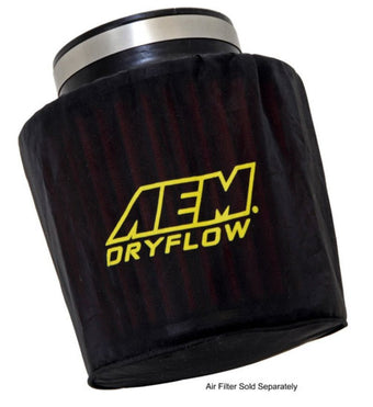 compare product AEM Air Filter Wrap 6 in Base 5 1/4 in Top 5 in Tall