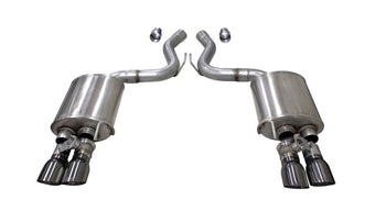 compare product Corsa 2018-2023 Ford Mustang GT Fastback 5.0L 3in Sport Axle-Back Exhaust w/ 4in Gunmetal Tips