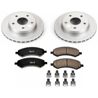 compare product Power Stop 05-10 Dodge Dakota Front Z17 Evolution Geomet Coated Brake Kit