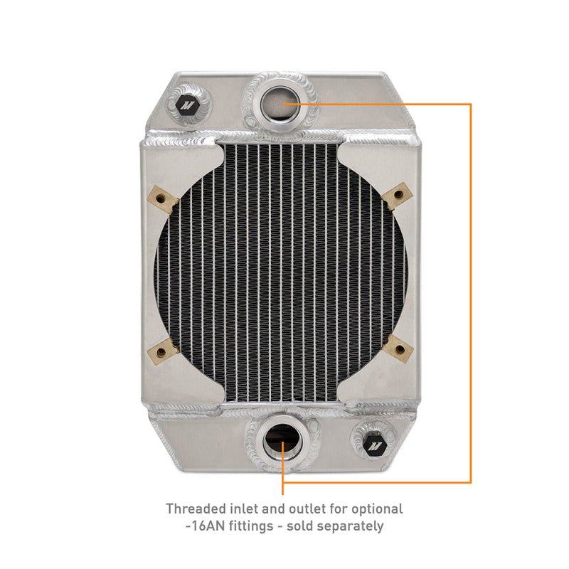 Mishimoto Universal Drag Race Performance Aluminum Radiator - Natural - My Store