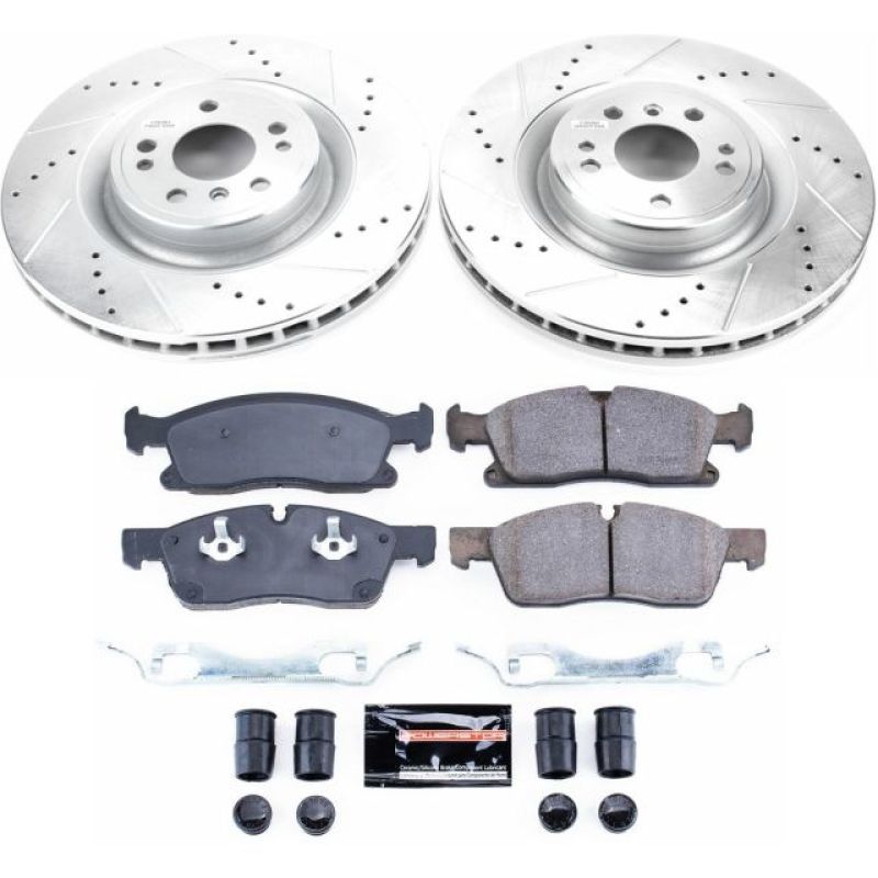 Power Stop 2016 Mercedes - Benz GLE300d Front Z23 Evolution Sport Brake Kit - My Store
