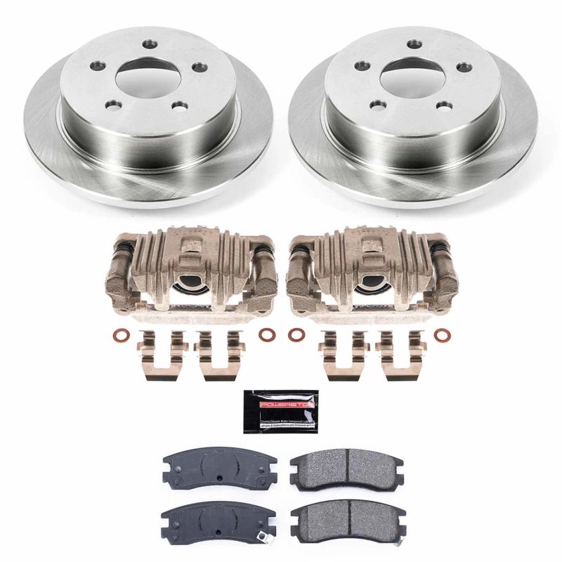 Power Stop 99 - 04 Oldsmobile Alero Rear Autospecialty Brake Kit w/Calipers - My Store