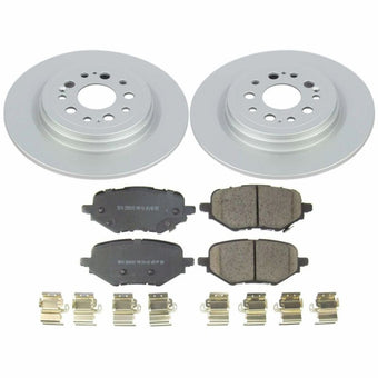 compare product Power Stop 17-19 Honda Clarity Rear Z17 Evolution Geomet Coated Brake Kit