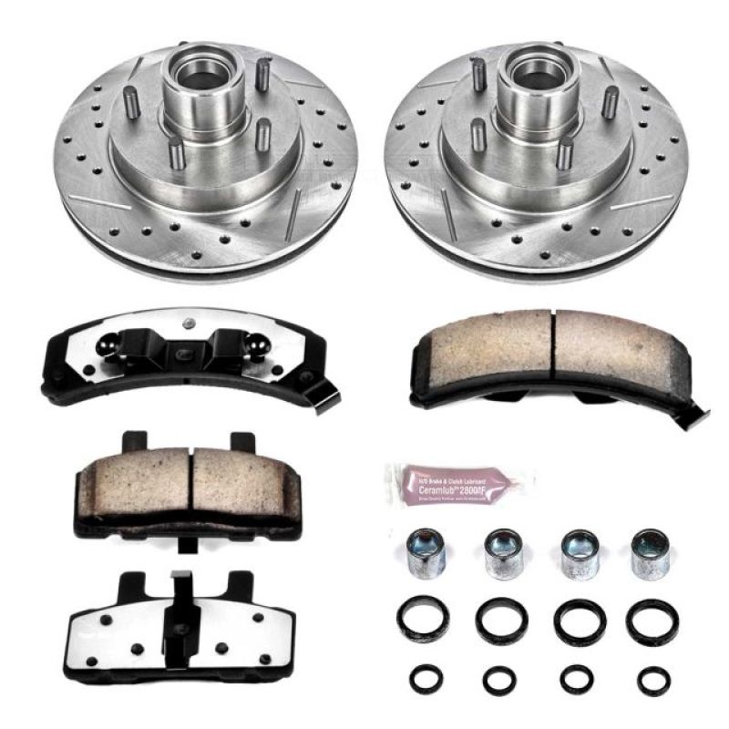 Power Stop 95 - 97 Chevrolet Blazer Front Z36 Truck & Tow Brake Kit - My Store