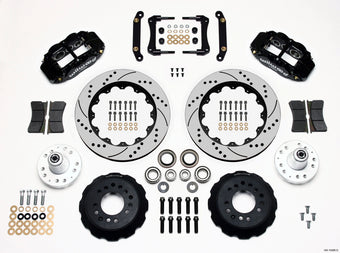 compare product Wilwood Narrow Superlite 6R Front Hub Kit 14.00in Drilled 70-78 Camaro