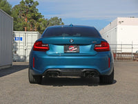 aFe 16 - 18 BMW M2 L6 - 3.0L MACH Force - Xp 3in to 2.5in 304 SS Cat - Back Exhaust System - Quad Black Tips - My Store