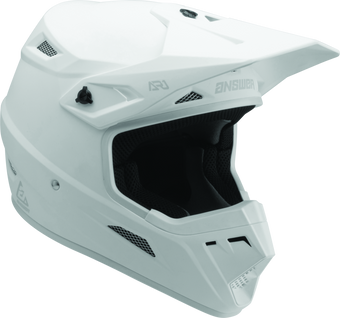 compare product Answer AR1 Solid Helmet White Youth - Medium