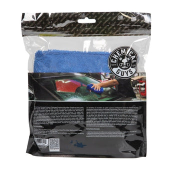 compare product Chemical Guys Monster Extreme Thickness Premium Microfiber Towel - 16in x 16in - Blue - 3 Pack