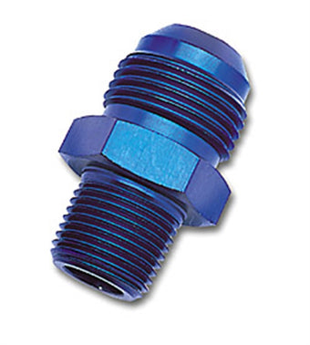 compare product Russell Performance -6 AN to 1/8in NPT Straight Flare to Pipe (Blue)