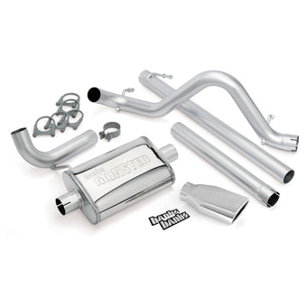 compare product Banks Power 07-11 Jeep 3.8L Wrangler Unlimited - 4dr Monster Exh Sys - SS Single Exh w/ Chrome Tip