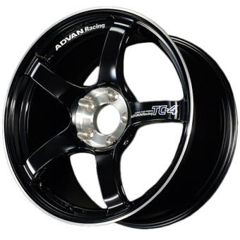 compare product Advan TC4 18x9.5 +38 5x120 Racing Gloss Black & Diamond Cut Wheel