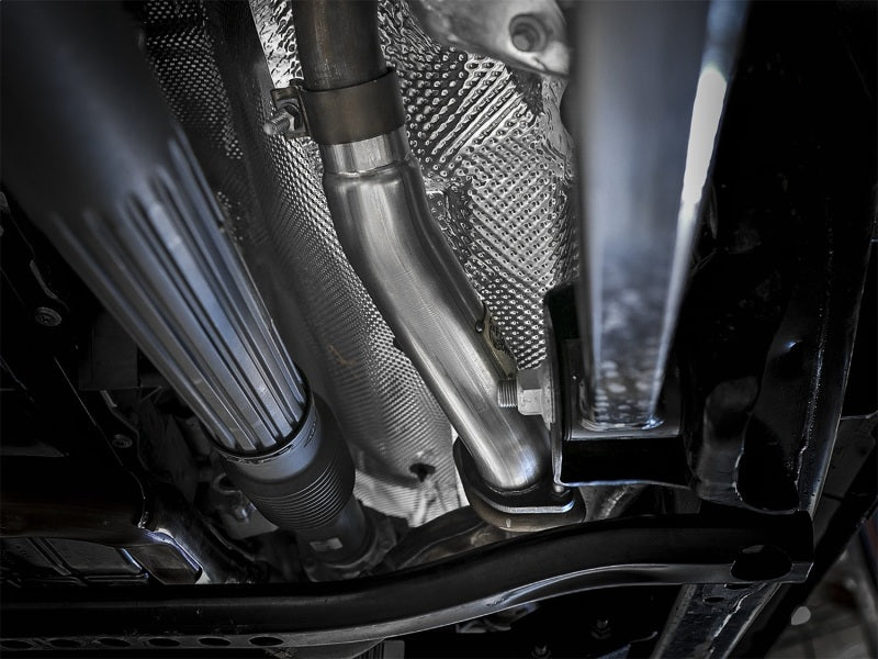 aFe Twisted Steel 2in Stainless Steel Loop Delete Down - Pipe 2018+ Jeep Wrangler (JL) V6 3.6L - My Store