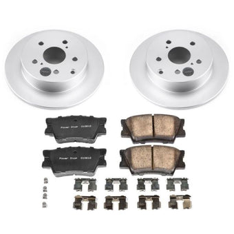 compare product Power Stop 09-10 Pontiac Vibe Rear Z17 Evolution Geomet Coated Brake Kit