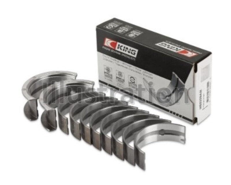 King Engine Bearings Chevrolet/Isuzu Ohv Ln2 Fl O/S 010 (Size +0.75mm) Main Bearing Set - My Store