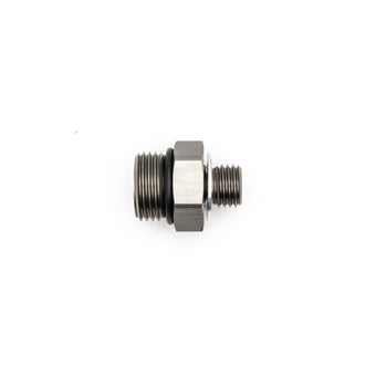 compare product DeatschWerks 8AN ORB Male To 12 X 1.5 Metric Male (Incl O-Ring and Crush Washer)