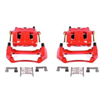 compare product Power Stop 99-03 Ford F-150 Front Red Calipers w/Brackets - Pair