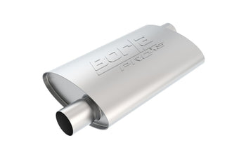 compare product Borla Universal Pro-XS 3in Inlet//Outlet Offset/Offset 14x9 1/2 x 4 Muffler