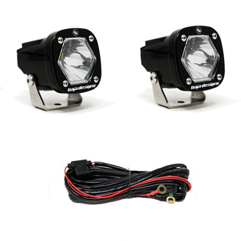 compare product Baja Designs S1 Spot LED Light w/ Mounting Bracket Pair