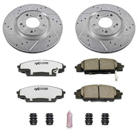 Power Stop 00 - 09 Honda S2000 Front Z26 Street Warrior Brake Kit - My Store