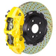 Brembo 12 - 18 A6 3.0T/12 - 18 A7 3.0T Front GT BBK 6 Piston Cast 380x34 2pc Rotor Drilled - Yellow - My Store