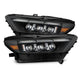 AlphaRex 15 - 17 Ford Mustang NOVA LED Proj Headlights Black w/Activ Light/Seq Signal/Switch DRL - My Store