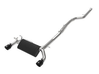 compare product aFe MACH ForceXP 3IN to 2.5IN 304SS Cat-Back Exhaust System w/ Black Tips 14-16 BMW M235i (F22/23)
