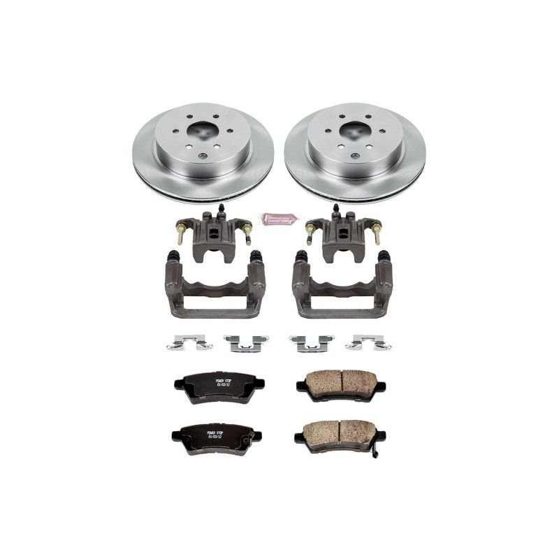 Power Stop 05 - 12 Nissan Pathfinder Rear Autospecialty Brake Kit w/Calipers - My Store